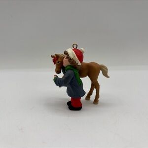 Hallmark Keepsake Ornament Dated 1991 Vintage Sweet Talk Handcrafted